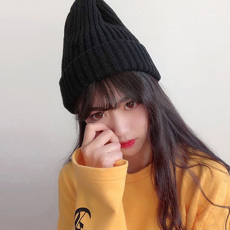 Frauen Mütze Hütte Gestrickte Winter Hütte Frauen Verdicken Warme Winter Hüte Für Frauen Beanies Damen Weiche Winter Kappe