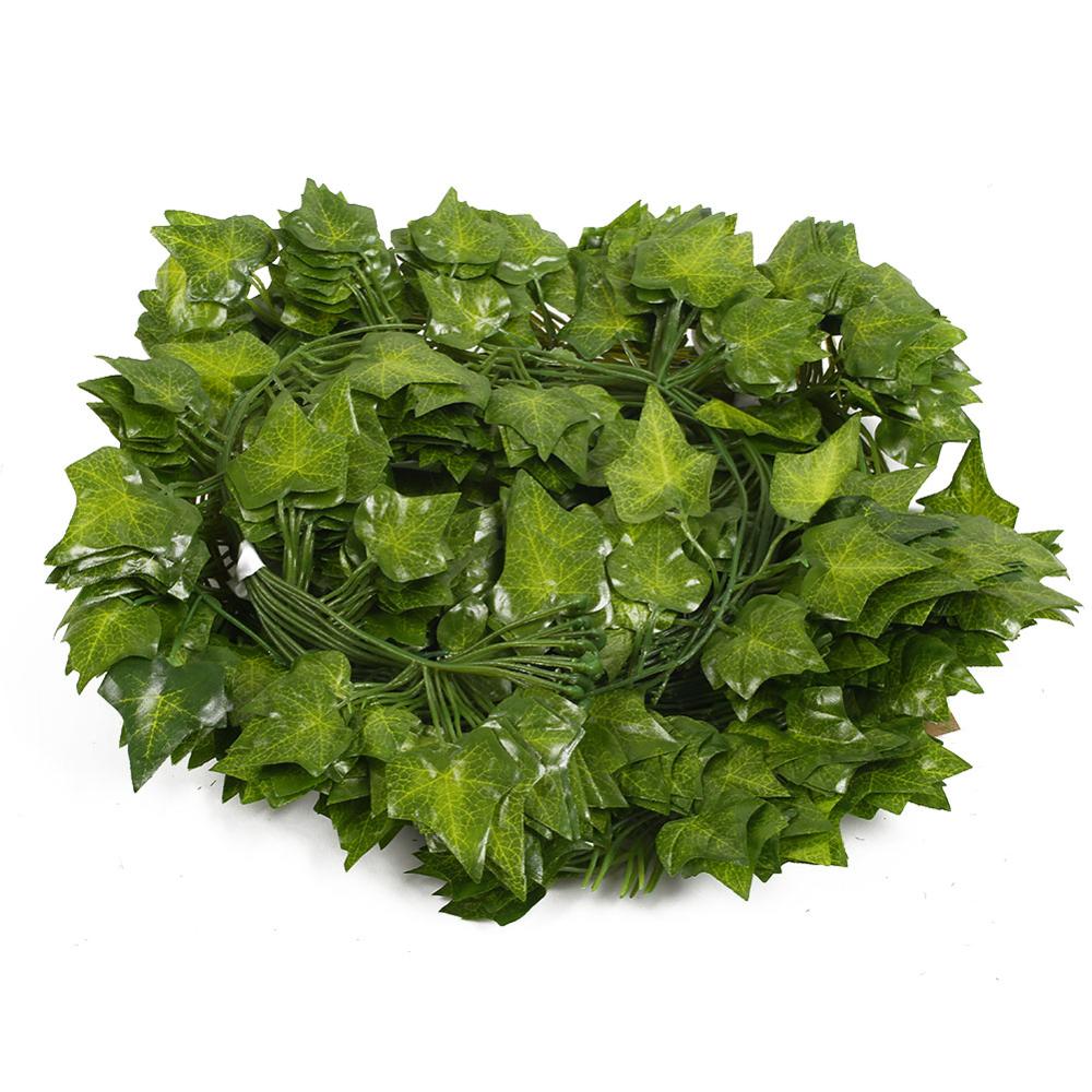 2m sztuczna kiedykolwiek zielona roślina sztuczny bluszcz liściasta winorośl ciąg wesele sufit impreza dekoracje: Sweet potato leaf