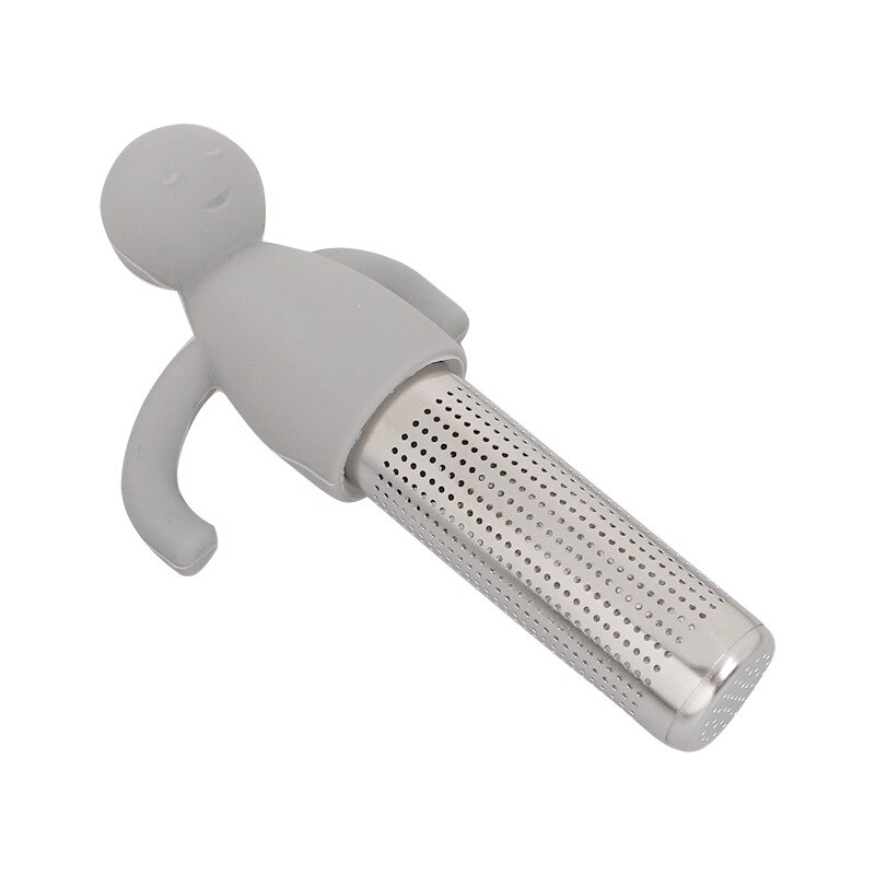 Tea Infuser Strainer Sieve Stainless Steel Infusers Teaware Tea Bags Leaf Filter Diffuser Infusor Kitchen Accessories: 1pc Light Grey