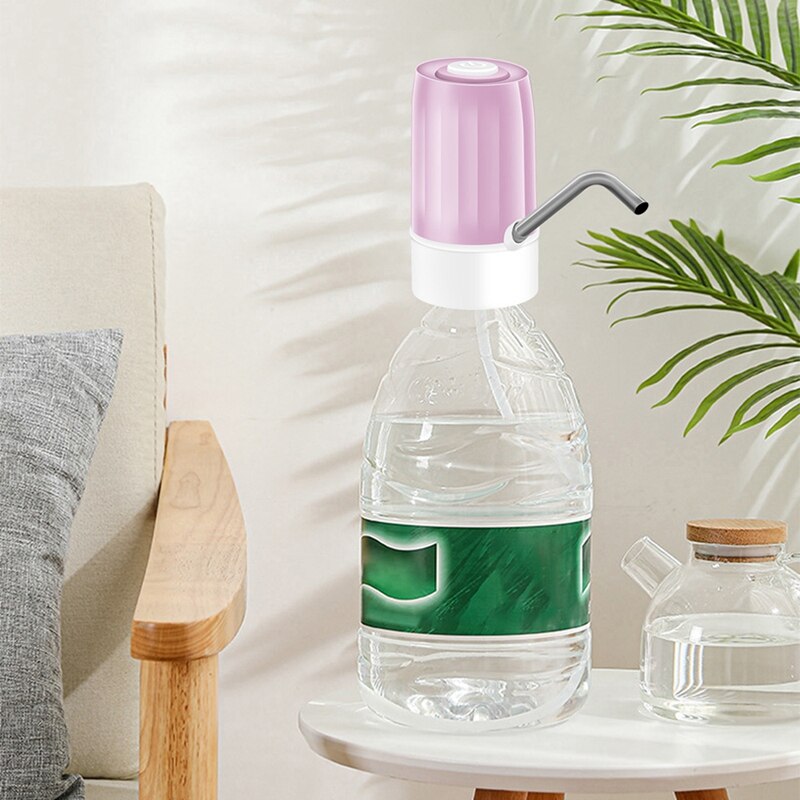 Electric Water Bottle Pump Barreled Water Automatic Drinking Water Dispenser USB Charge Water Pump for 4.5-19L