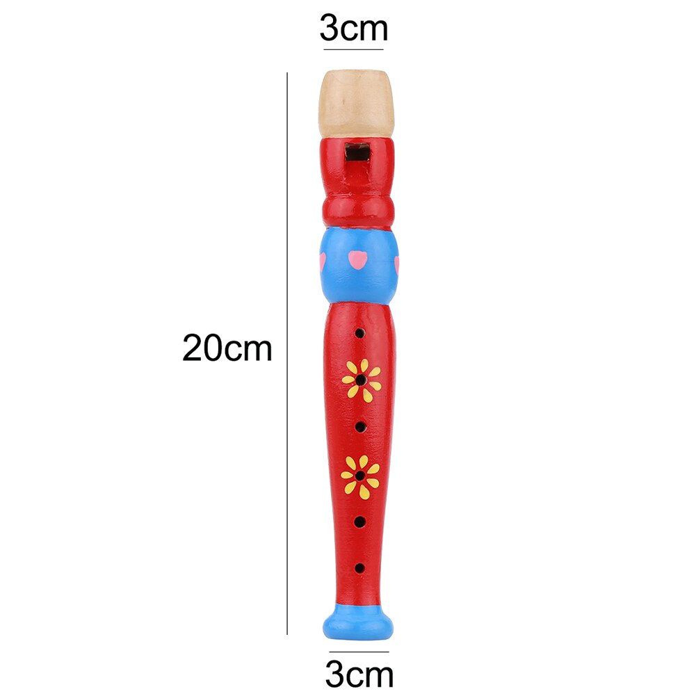 1Pcs Clarinet Wooden Children 6 Small Hole Piccolo Playing Musical Instruments Infants And Young Children Educational Toys