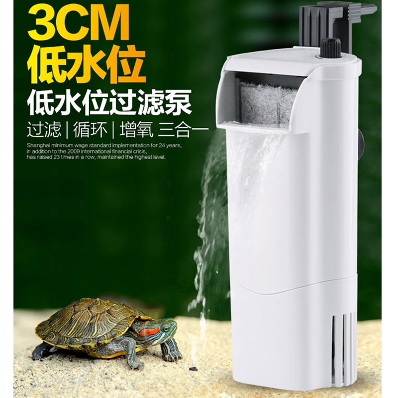 Sunsun HN-011 HN-012 Aquarium tortue lézard Aquarium fontaine eau filtre interne