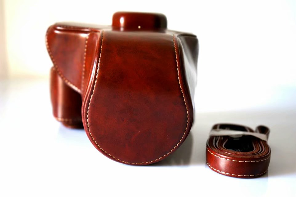 Funda de cuero Pu para cámara FujiFilm XT2 X-T3 Fuji XT3 X-T2 18-55mm