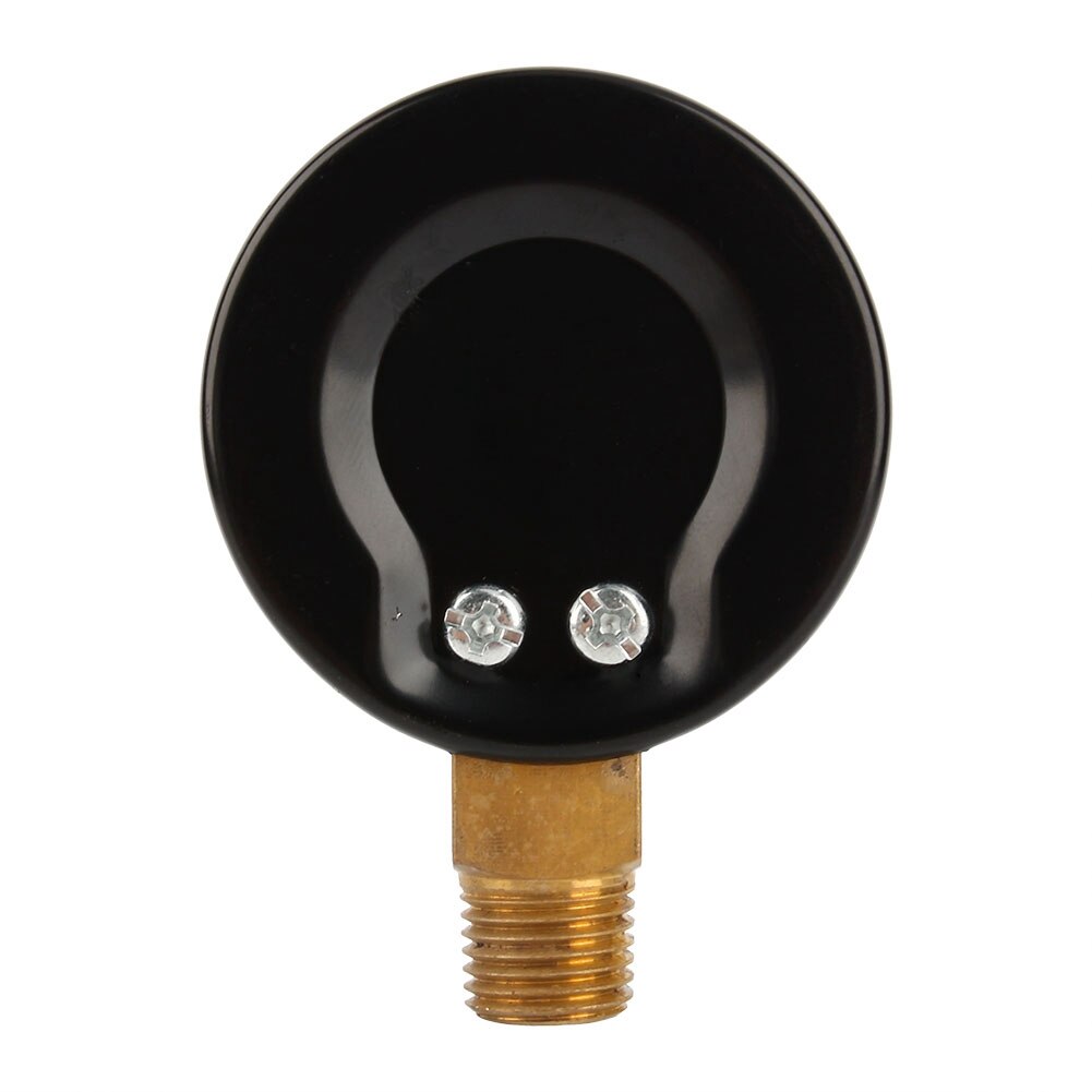 ANENG 2" Vacuum Pressure Gauge Dual Scale - PSI / Bar Air Compressor Water Oil Gas 1/4" NPT Lower Mount MF Pressure Meter Gauge