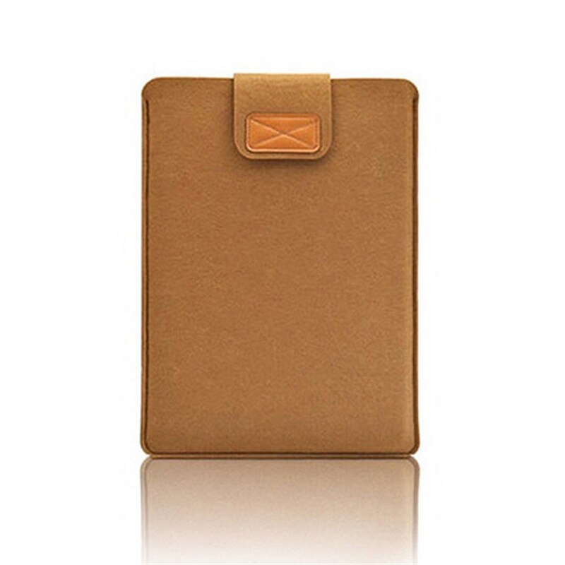 BinFul 9.7 11 12 13 15 17 inch Wool Felt Laptop Sleeve Bag Case Protection Cover Soft Liner Computer Cover For Man Women Student: brown / for Macbook 15 inch