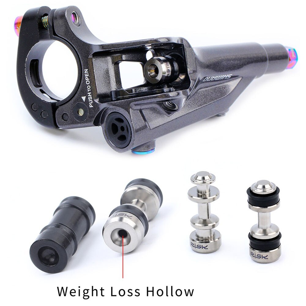 RISK – Piston de levier de frein de vélo de montagne en titane, pièce de réparation pour Shimano XT M8000 M7000 SLX M785