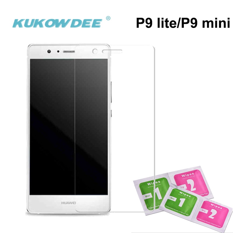 2 uds de vidrio templado para el Huawei P8 Lite P9 P10 más Honor 9 hoja protectora pantalla película Honor 7 4C 4X6