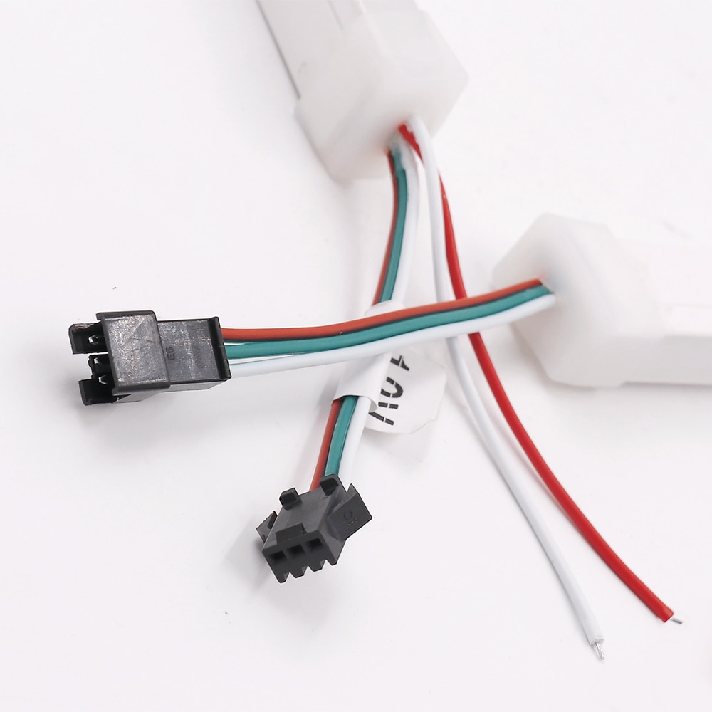 5V 12V SK6812 Full Color Individually Addressable LED Strip Light WS2811 Waterproof 5050 RGB Neon Sign Rope Tape Lamp Lighting