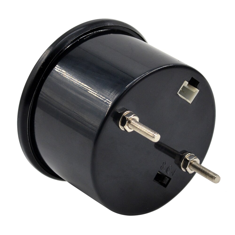 Dragon 52mm 2 Inch LCD Pointer 7 Colors Backlight Car Digital Turbo Boost Gauge -1~2 Bar Press Meter With Sensor