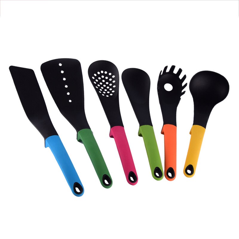 Zeegle ustensiles de cuisine en Silicone pour la cuisson ustensiles de cuisine résistants à la chaleur Set ustensiles de cuisine antiadhésifs ustensiles de cuisine 6 Styles