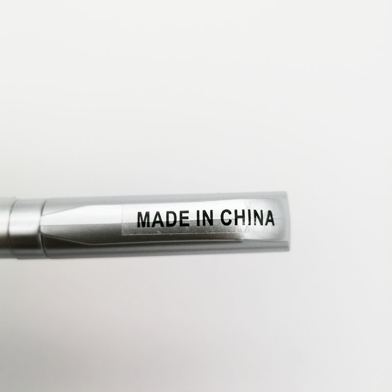 1000PCS 6X28mm Transparent MADE IN CHINA Stickers Country of Origin Label