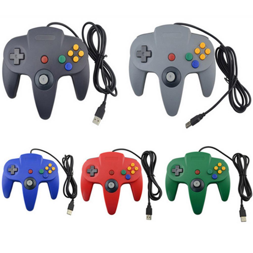 Voor N64 Gamepad Abs Usb Wired Controller Joystick Joypad Pc Computer Game Handvat Game Pad Voor Nintend N64 Voor Pc game Accessoire