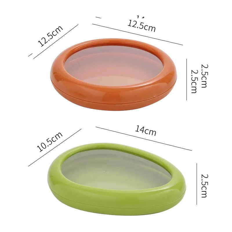 Food Fruit Vegetable Reusable Airtight Fresh Storage Storage Box for Fruits and Vegetables Easy to Clean Kitchen Gadgets: Clear