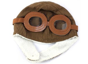 Neue Hüte Art Pilot Flieger Hütte Ohrenschützer Beanies freundlicher Herbst Winter warm Earflap Ohr Schutz Kappe Art Zubehör: Braun
