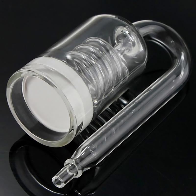 Water Tank CO2 Diffuser Reactor Aquatic Aquarium Fish Tank Plant Glass Carbon Dioxide Spiral Refiner