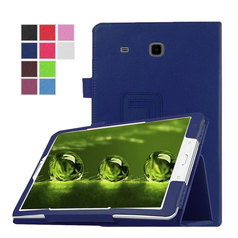 XSKEMP Ultra Slim Shockproof Kickstand Folding PU Leather Flip Case Cover Skin For Lenovo Tab E7 7.0 TB-7104F/N With Pen Stylus: Dark Blue