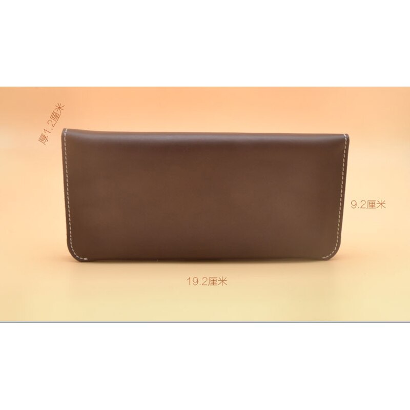 1 Set PVC Stencil Template Lederen Craft Vrouwen Lange Portemonnee Naaien Patroon voor DIY Handgemaakte Leathercraft