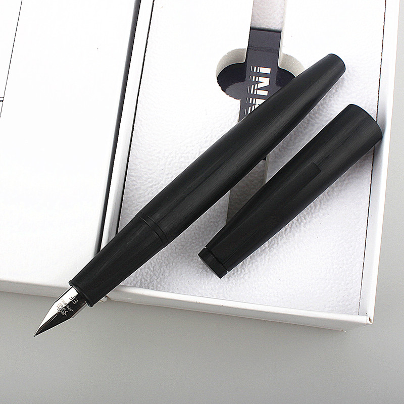JINHAO 80 Series Fiber Black black clip Fountain Pen Extra Fine 0.38mm Nib Writing