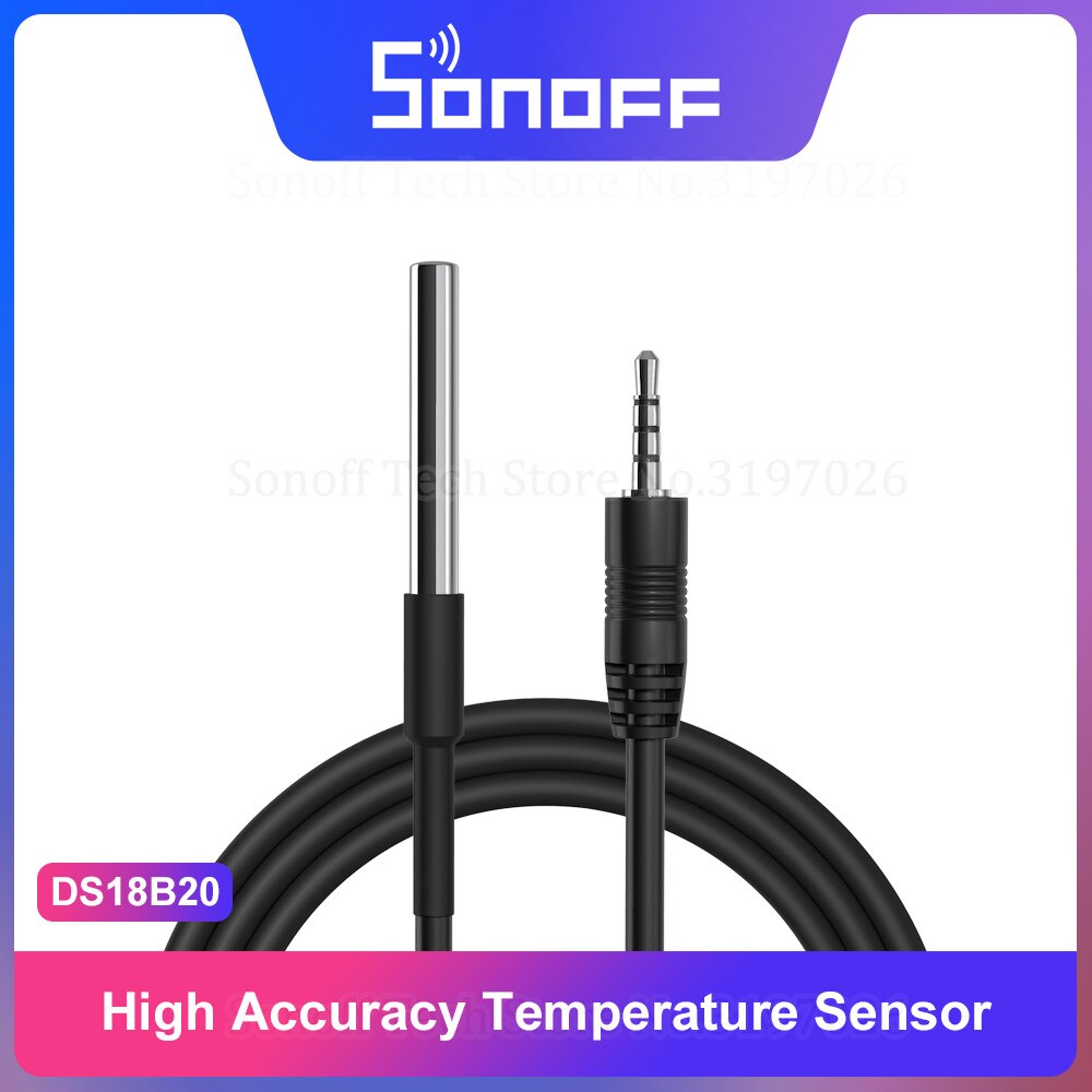 Sonoff Si7021/AM2301 Temperatuur Vochtigheid Hoge Nauwkeurigheid Sensor Monitor Module AL560 Kabel Ondersteuning TH10/TH16 Afstandsbediening