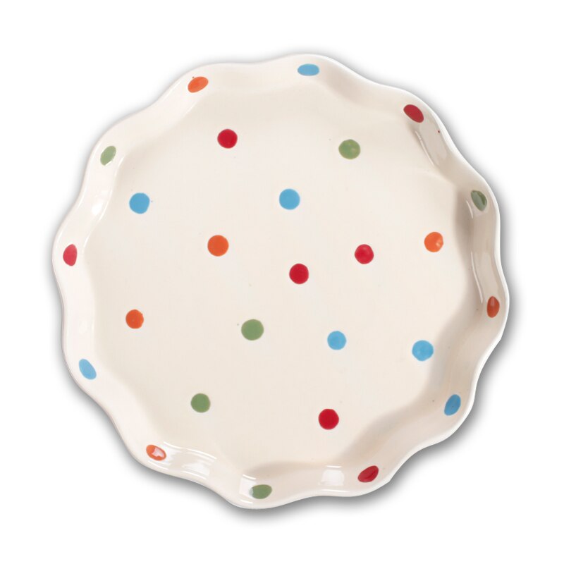Djup tallrik platt japansk modern frukost västerländsk mat tallrik fat biff tallrik hushålls keramik frukt tallrik servis  lb41308