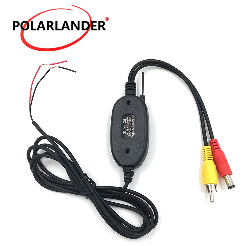 migliore Qualità per la vendita 2.4g senza fili trasmettitore ricevitore senza fili per il GPS per auto portatile di indietro su inversione Videocamera vista posteriore