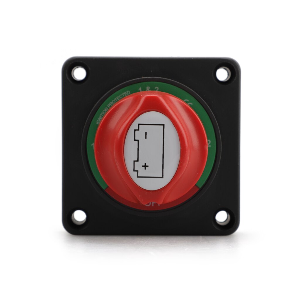 48V Dual Battery Isolator Disconnect Switch 1-2-Both-Off Battery Switch for Marine Boat