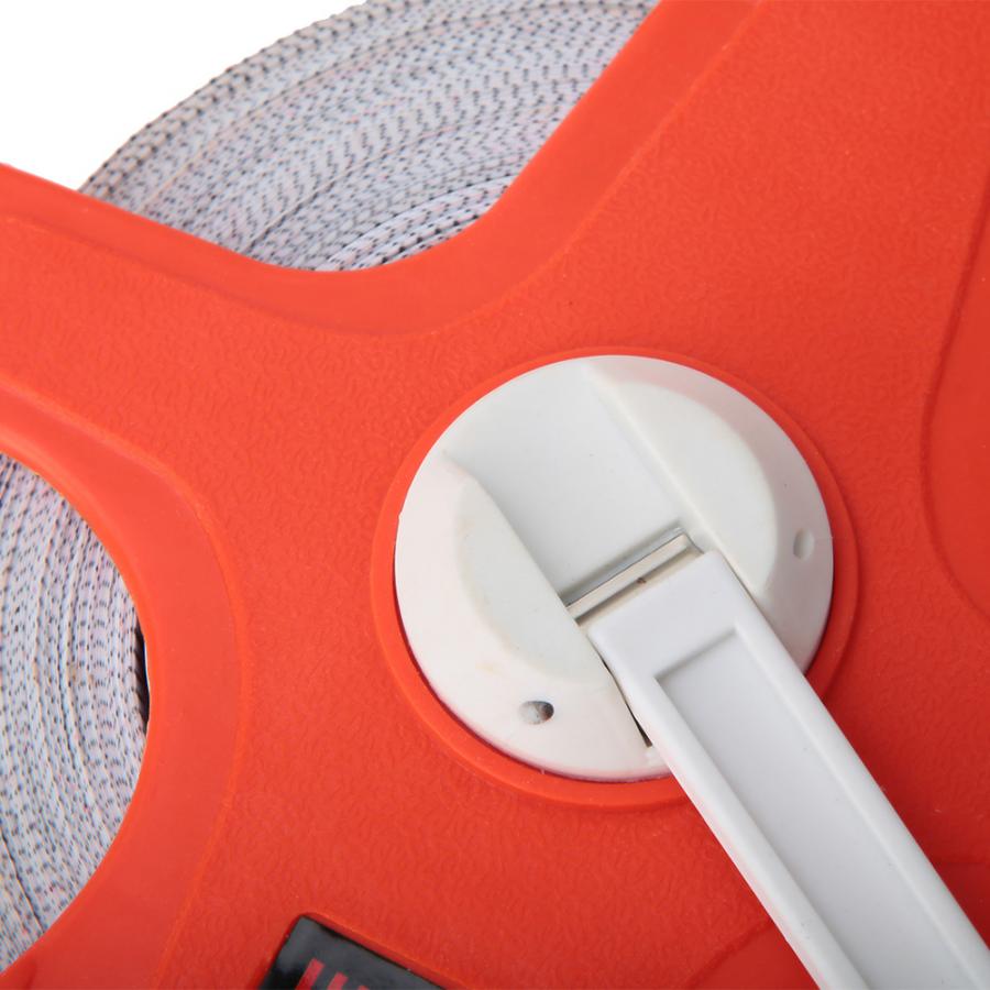 50m Thickened Hand Stainless Steel Open Reel Tape Measure Measuring Ruler Tools