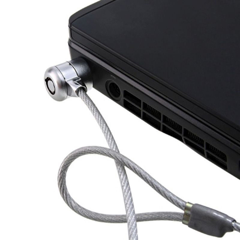 Cerradura de seguridad para ordenador portátil, candado de cadena de Cable con llave, antirrobo, para Notebook, PC, portátil, novedad