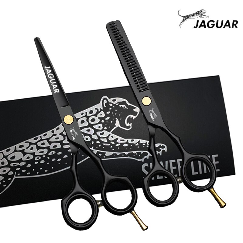 JAGUAR Hair Scissors 5.5&6.0 Inch Cutting Thinning Set Hairdressing Scissors Barber Tools salons she