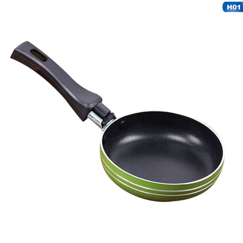 Draagbare Omelet Mini Koekenpan Gepocheerd Ei Huishoudelijke Kleine Anti-aanbak Keuken Fornuis Koekenpan Kookgerei Keuken: 12cm
