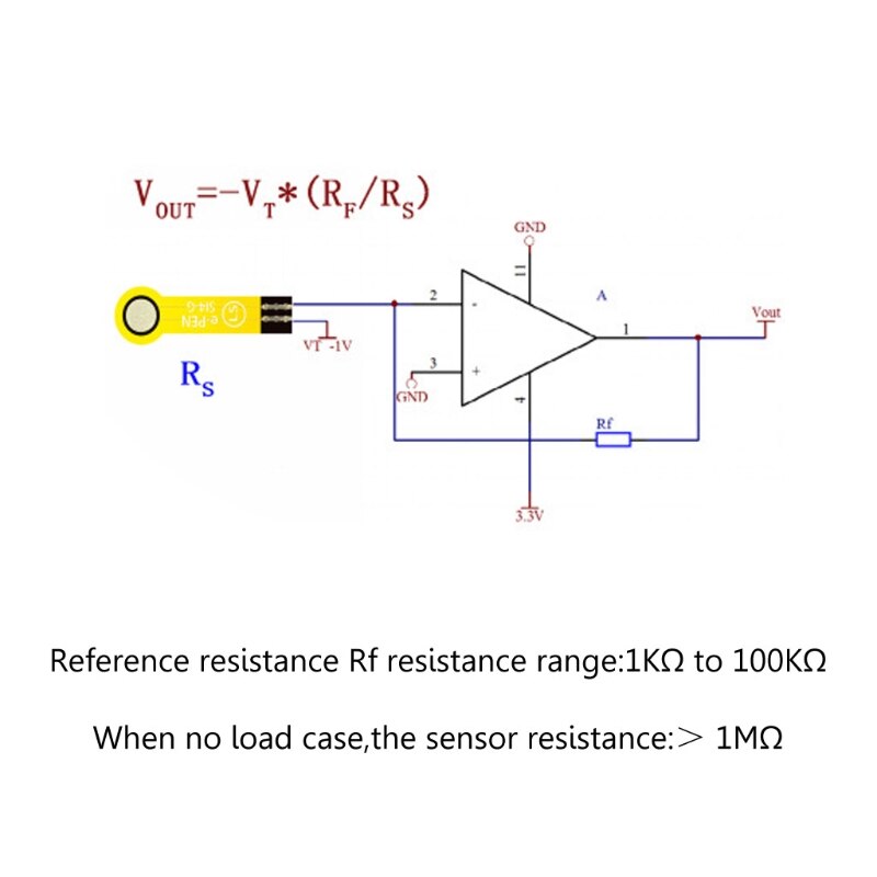 0-200g Thin Film Pressure Sensor Flexible Force Sensitive Resistance-type Sensor