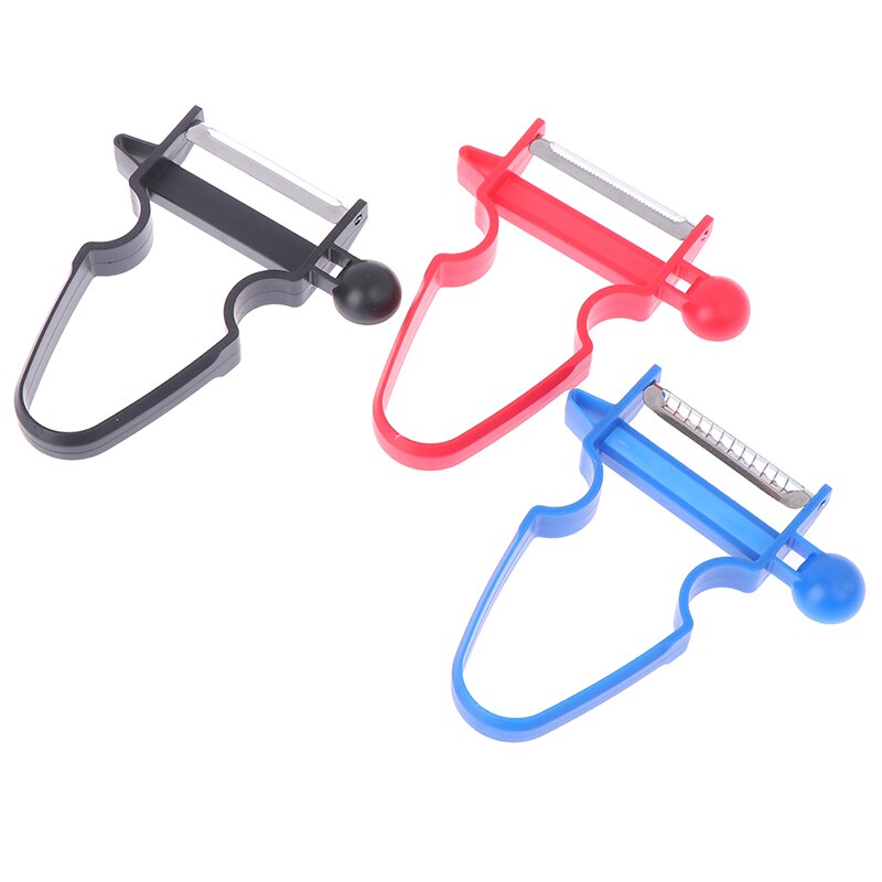 3 stk/sett magic slicer shredder skreller julienne cutter peel rustfritt stål blad zesters kjøkkenverktøy magic trio peeler sett