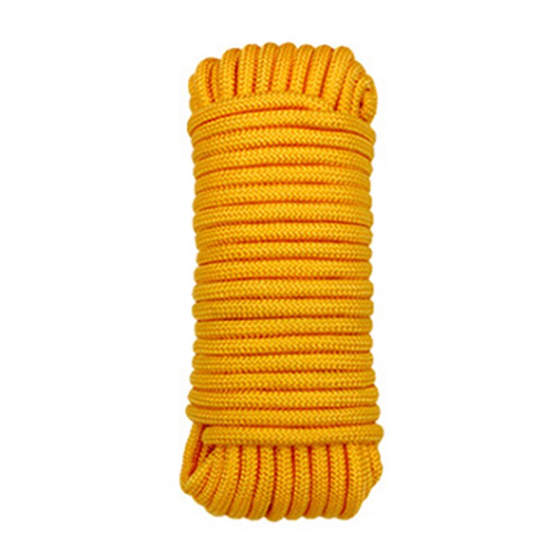 Corde de gymnastique rythmique couleur arc-en-ciel, solide, pour compétition, entraînement artistique, outils de Sport professionnels: yellow