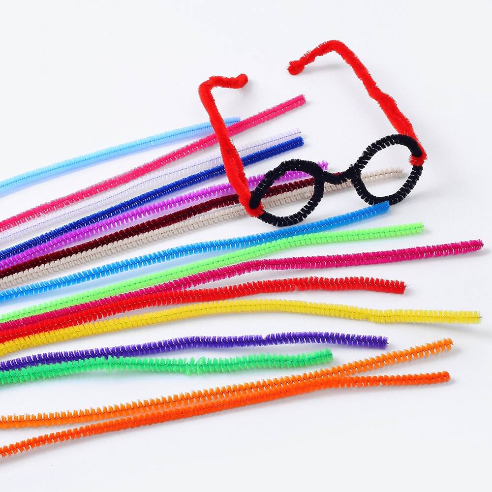 Products 100 Piece Pack of Monkey String- Wiki / Wikki Bendable, Sticky Wax Yarn Stix / Sticks in Bulk /Ten-color mix