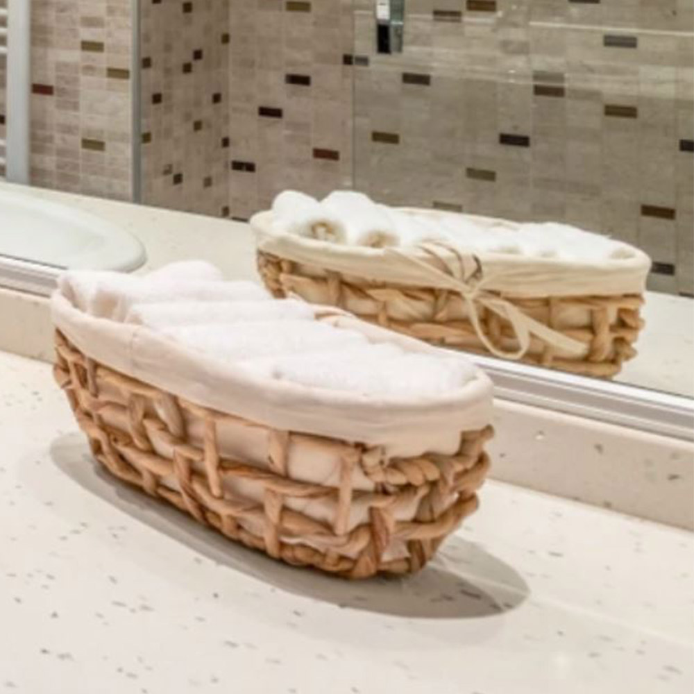 Hand Towel Basket Organizer for Bathroom Fruit Basket Bread Basket Towel Basket