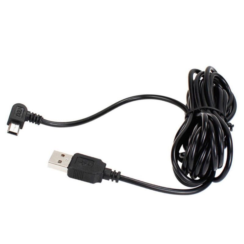 3.5M Usb A Naar Mini 5Pin Haakse Opladen Kabel Voor Gps Navigator