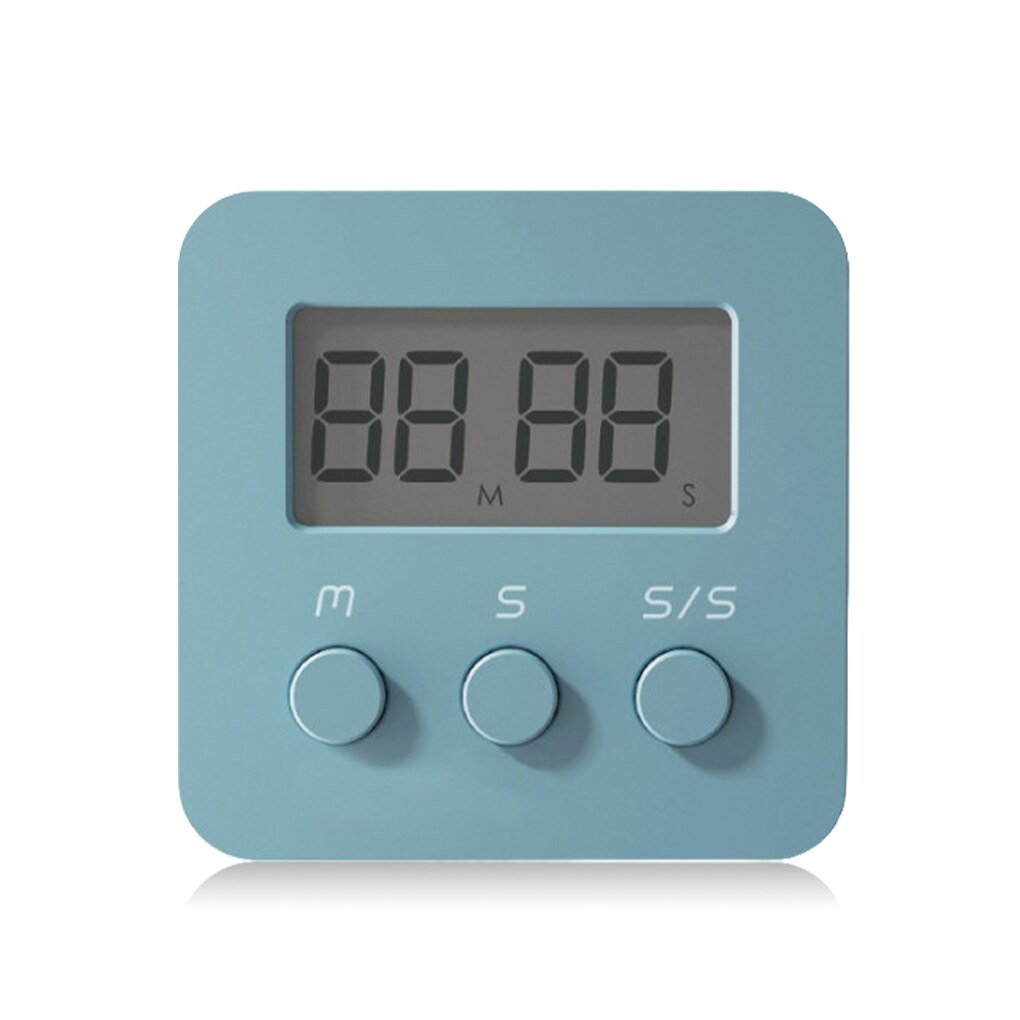 LCD Digital Timer Hanging Alarm Countdown Clock Time Management Teachers Cooking Baking Timing Device Bakery