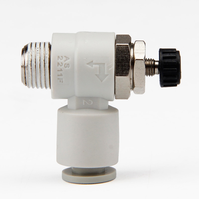 SMC throttle valve AS1201/2201F-M5 01-02-04S-06S-08S-10 12 16S speed regulation