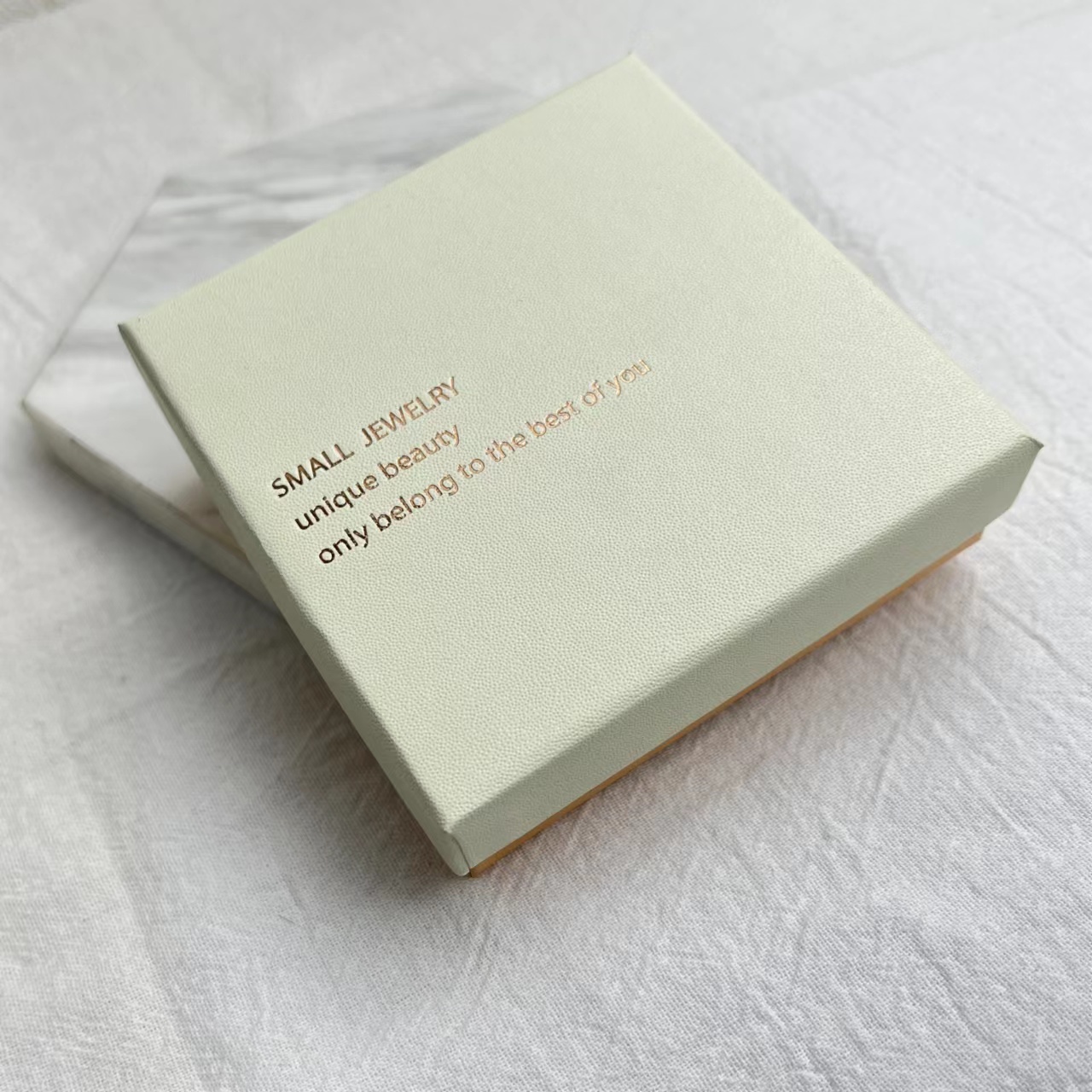 Caja de joyería al por mayor, anillo, pendiente, pulsera, collar, brazalete, caja de exquisita, conjunto de bolsas, cajas de embalaje blancas,: Blanco