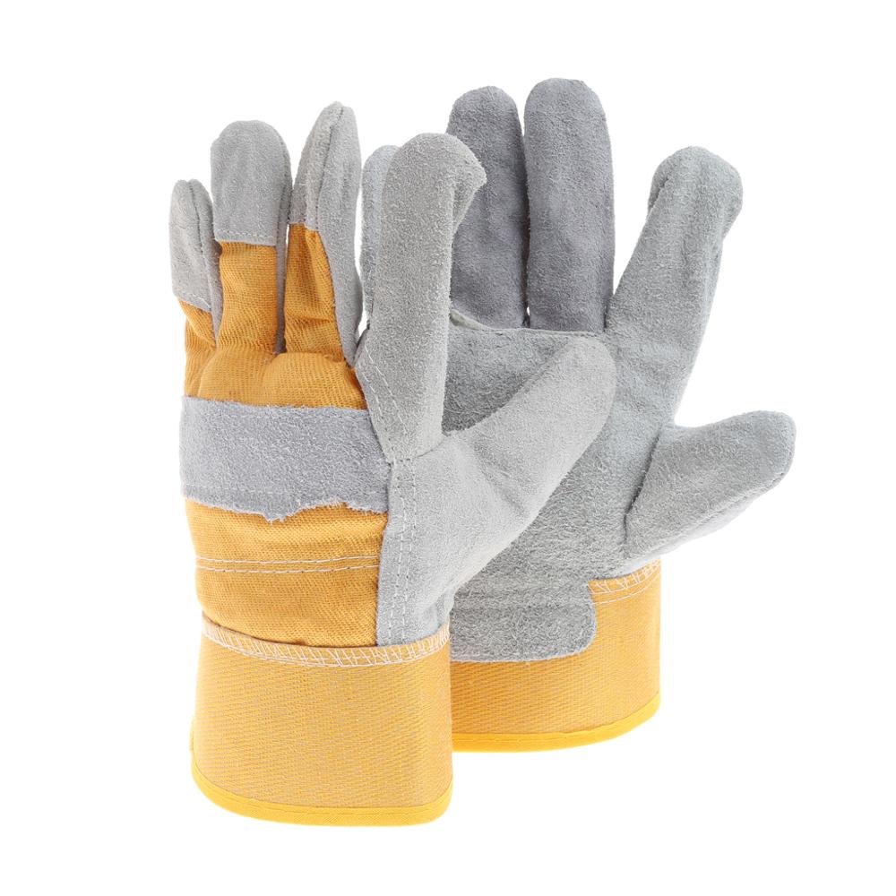 1 paire travail gants de protection épais sécurité travail usine réparation résistant à l'usure