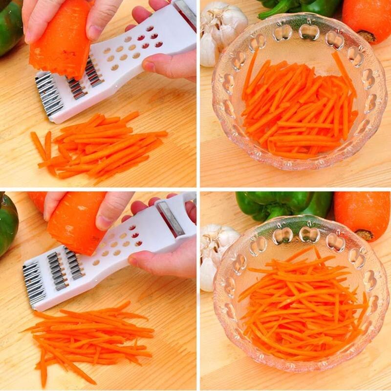 Cucumber Slicer Salad Kitchen Shredder Cheese Fruit Tool Carrot Multifunctional Kitchen Family Cutter Grater Modern L2O6