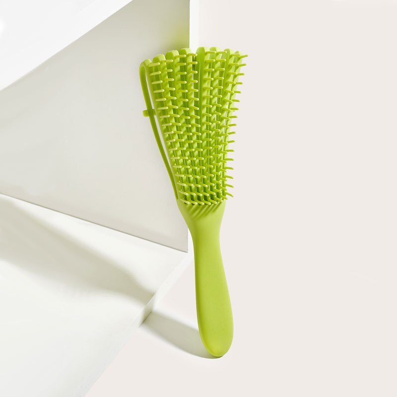 Peigne poulpe pour bébé 1 pièce, Style de coiffure multifonctionnel, peigne de Massage pour cheveux lisses, outil antistatique en plastique
