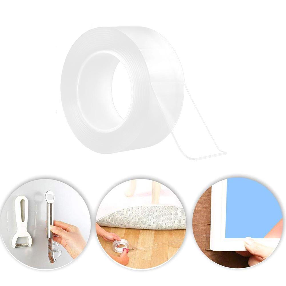 SALES! 2mm Multiuse Transparent Thick Washable Dou... – Vicedeal