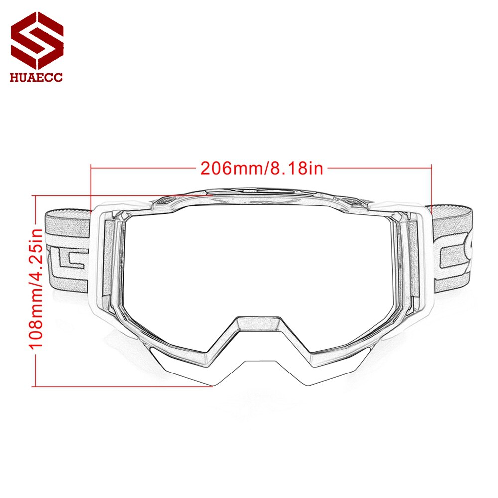 100% ATV DH vtt Motocross casque lunettes pour Dirt Bike Moto saleté vélo lunettes Ski Sport lunettes Masque Moto lunettes