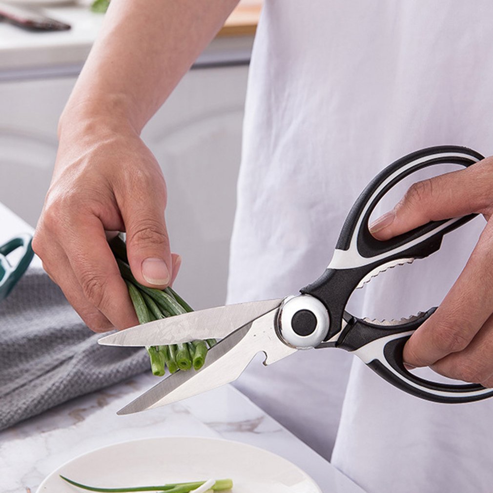 Kitchen Scissors Stainless Steel Kitchen Tools Gadget Food Shears Meat Vegetables Herb Cutter Chicken Scissors