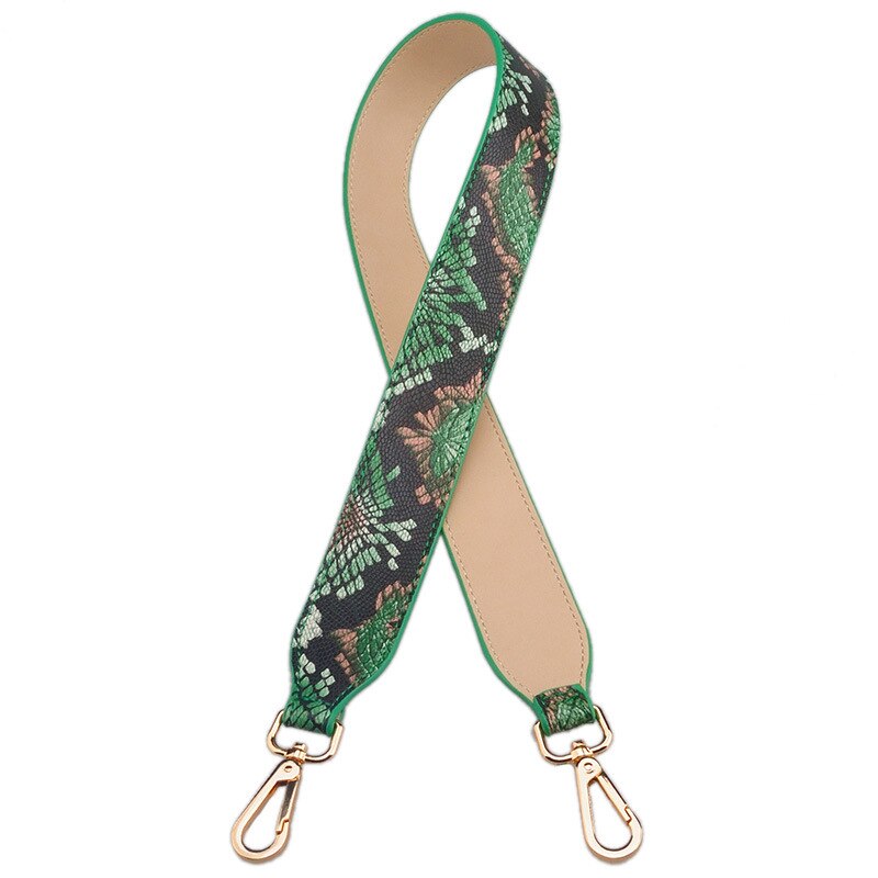Bolso de piel sintética con correa para mujer, bandolera de cuero de , Mini Cinturón de piel de serpiente, tamaño 90cm,