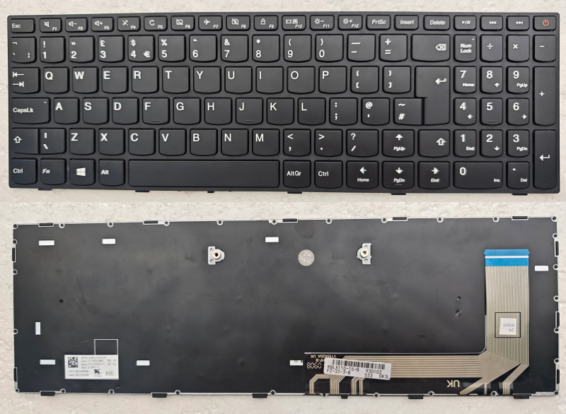 UK English Laptop Keyboard For Lenovo IdeaPad 110-15ISK 110-17ACL 110-17IKB V110-17ISK 110-15 110-15AST 110-15IAP 110-15IKB: PURPLE