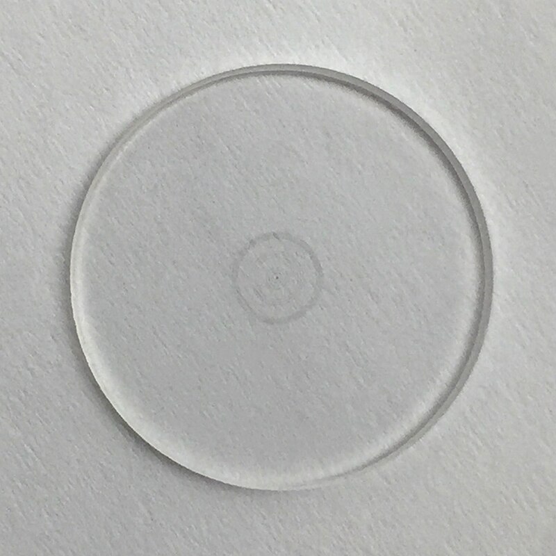 Diameter 16 mm/20 mm Concentric Circles Microscope Eyepiece Micrometer Calibration Slide Accessories Microscope Ocular Graticule