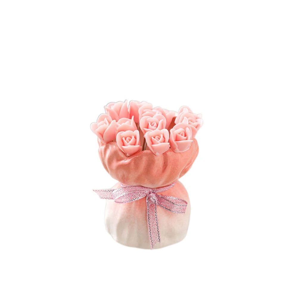 Roze keramische fruitvorkjes set in stijlvolle huishoudelijke keramische fruitvorkjes bonnetje pot decoratief: Zwart