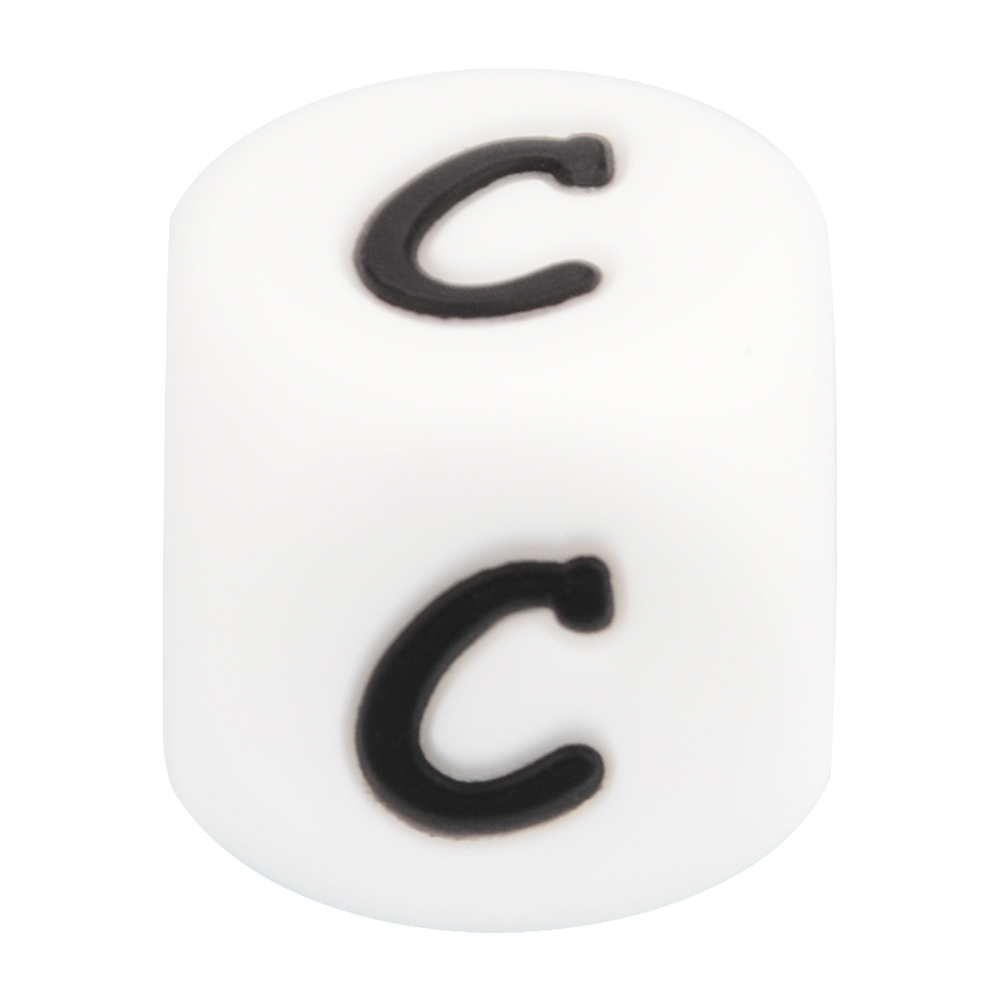 LOFCA 12mm 100 stuks Siliconen Letter Kralen Alfabet Tandjes Kralen Bijtring Engelse Letters Food Grade Baby Verpleging voor tandjes: Rood